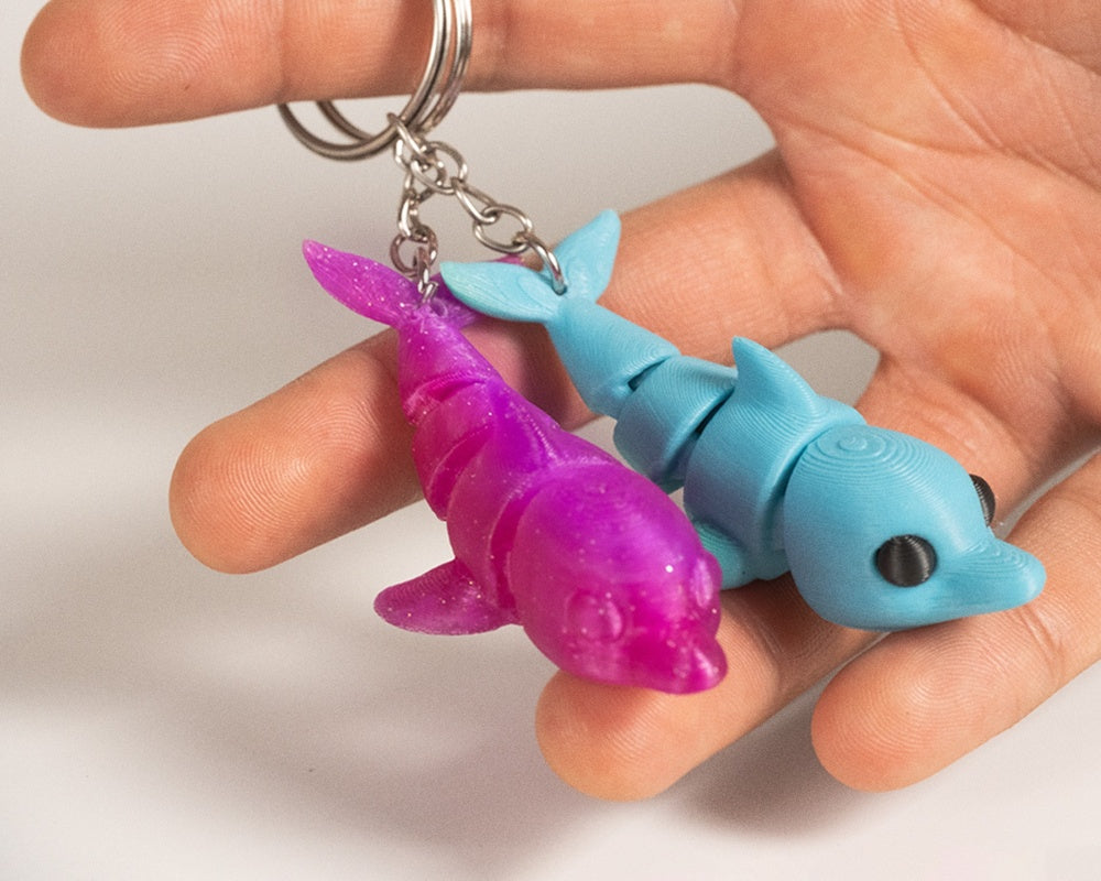Dolphin – Articulated & Keychain