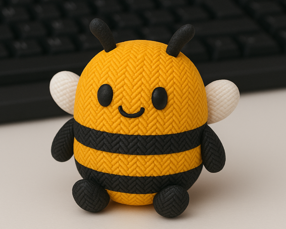 Knitted Bee