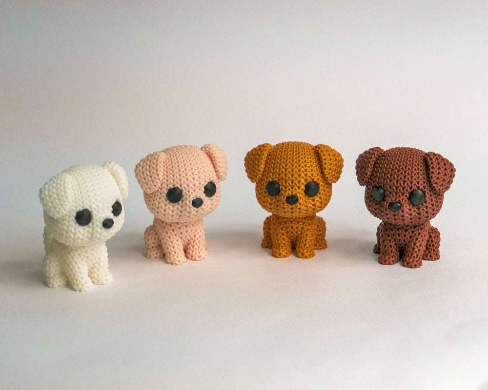 Knitted Puppy