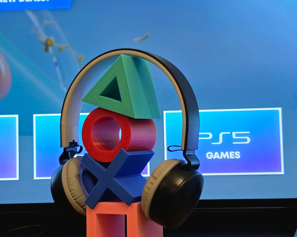 PlayStation Symbols Headset Headphone Holder