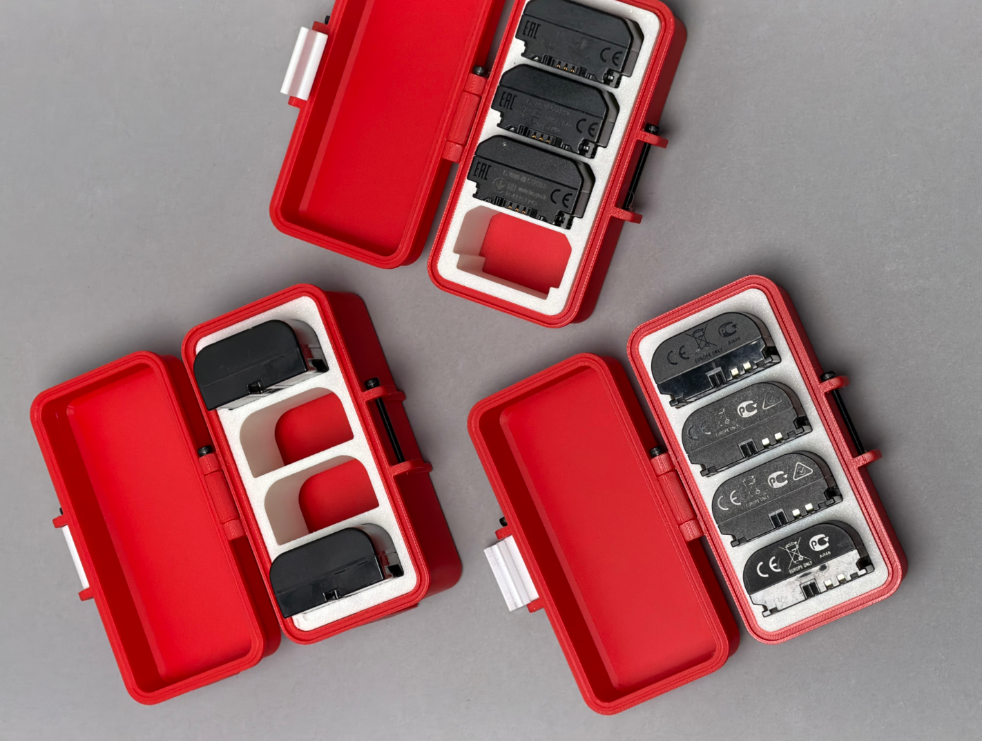 Camera Battery Latch Box