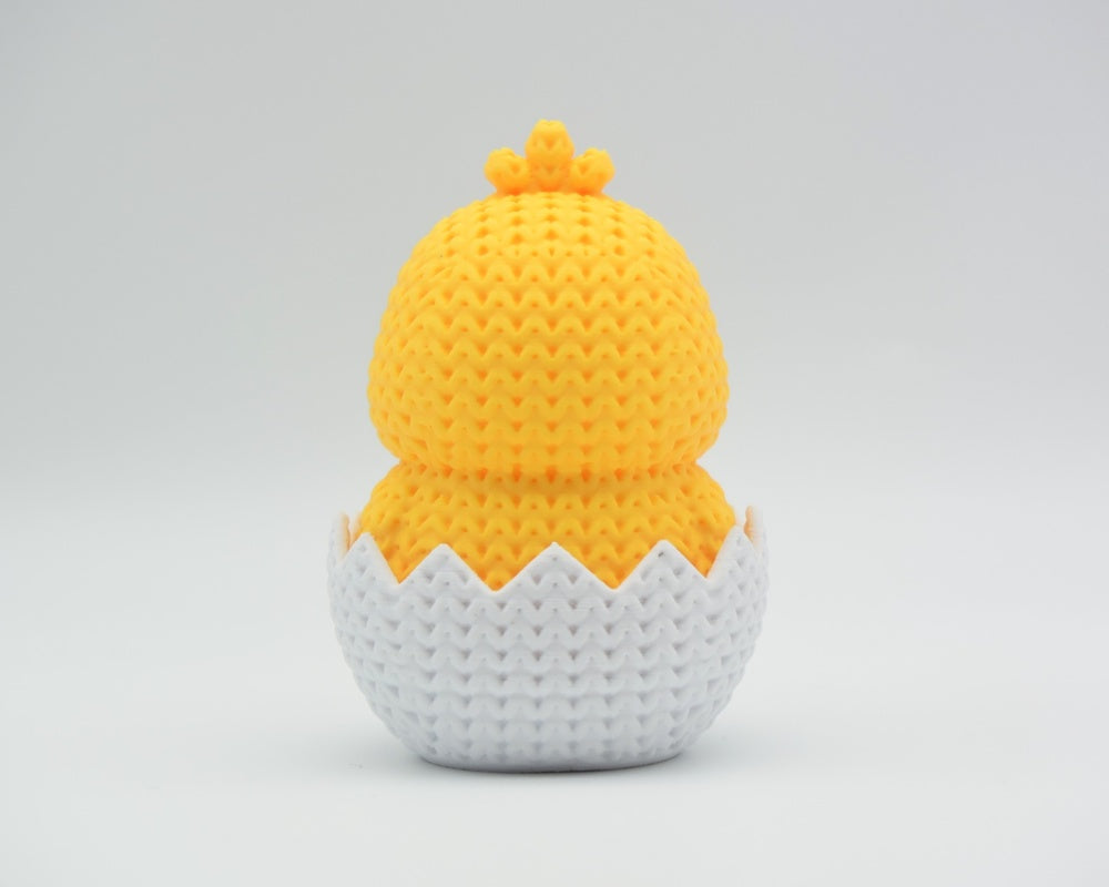 Knitted Hatching Chick