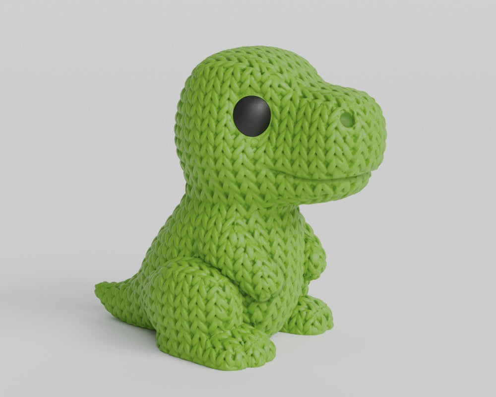 Knitted T-Rex Dinosaur