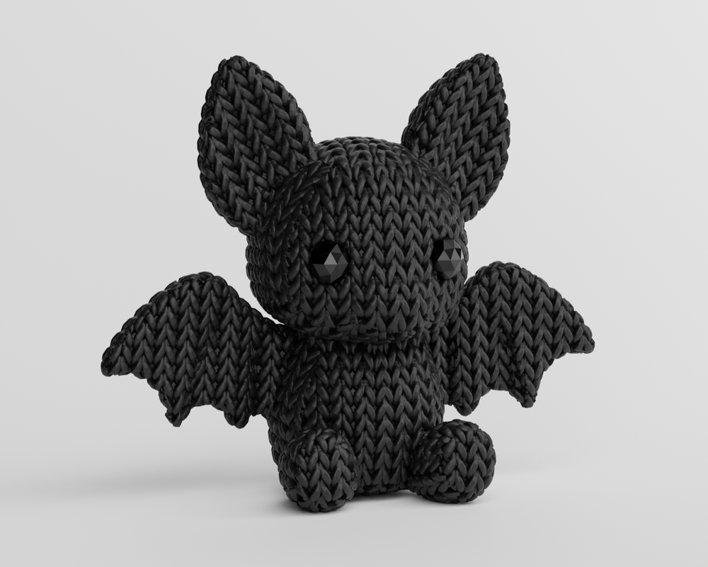Knitted Bat