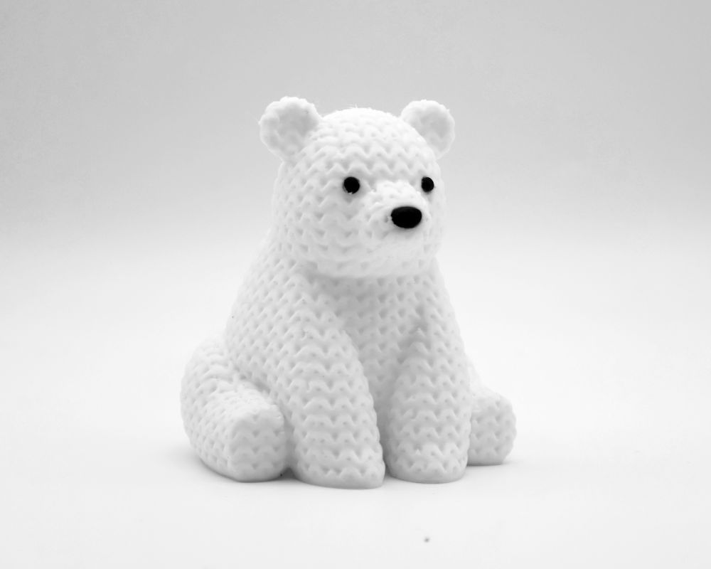 Knitted Polar Bear