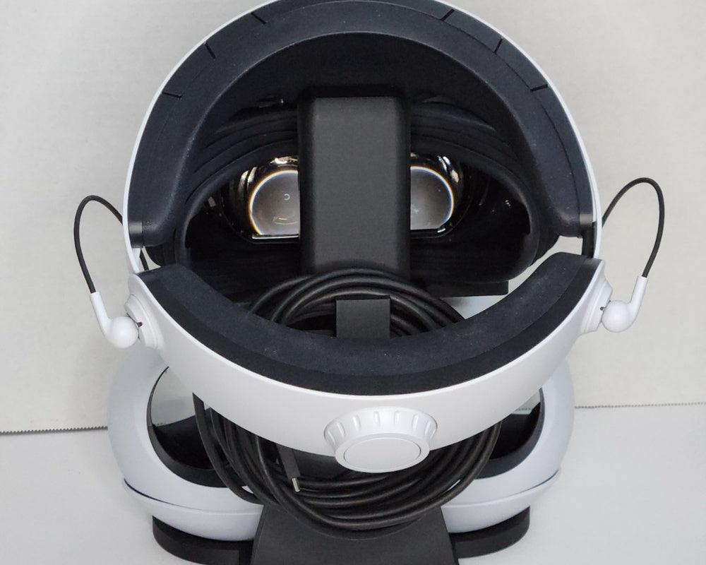 PlayStation VR2 Headset and Controller Station