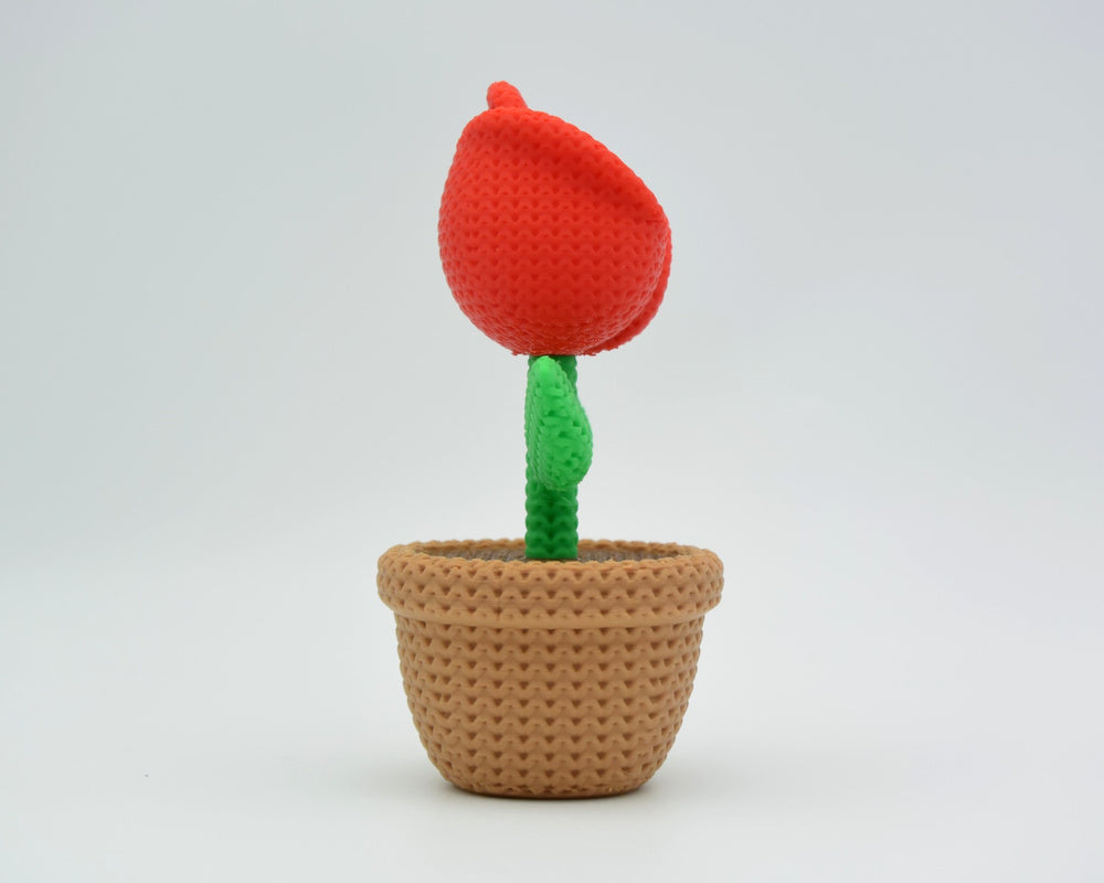 Knitted Rose