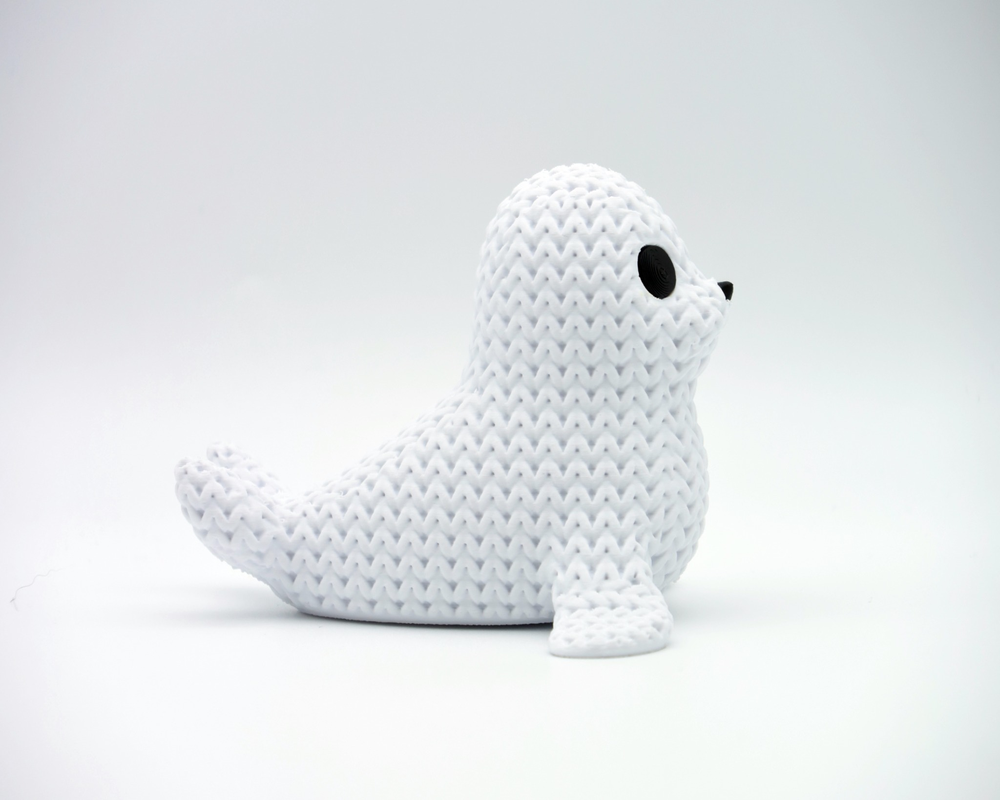 Knitted Seal