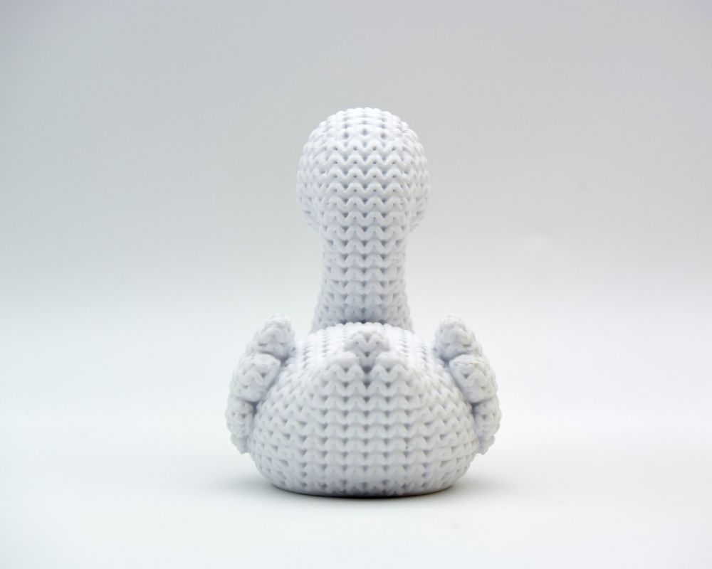 Knitted Swan