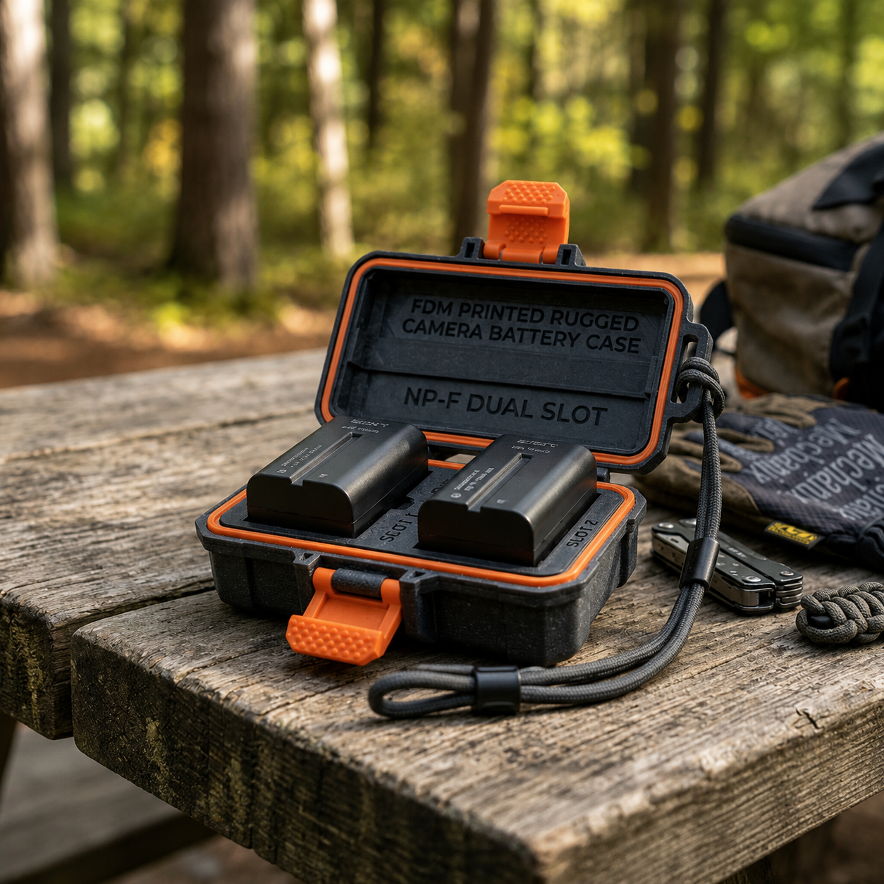 Rugged Battery Case