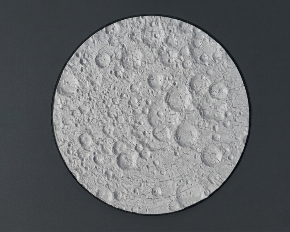Moon Surface Jigsaw Puzzle