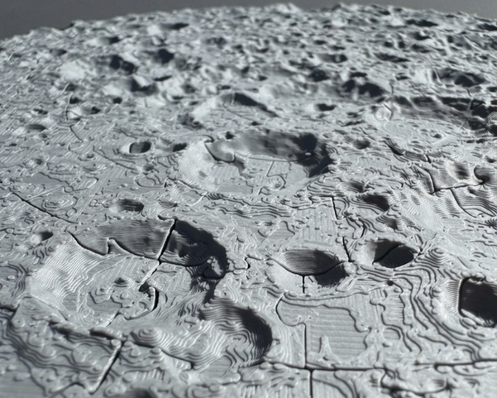 Moon Surface Jigsaw Puzzle