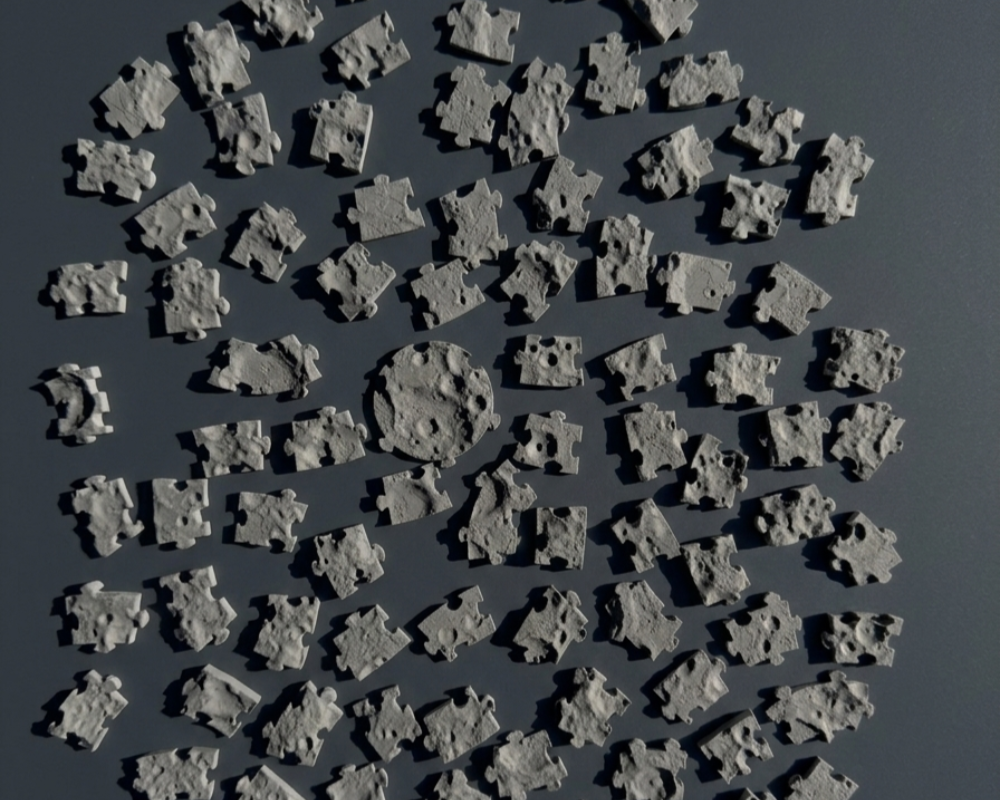Moon Surface Jigsaw Puzzle