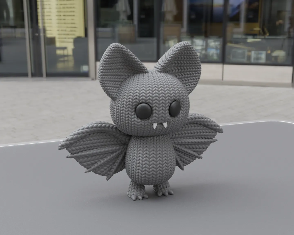 Knitted Bat