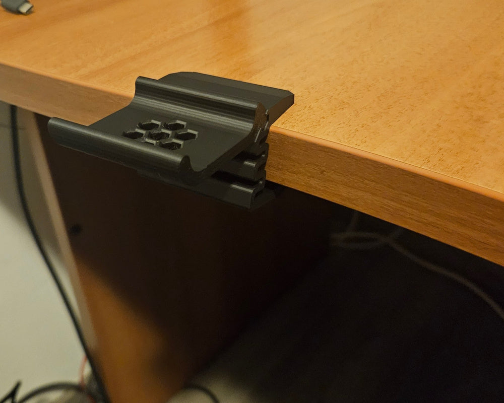 Auto-Supported Modular Desk Edge Cable Organizer