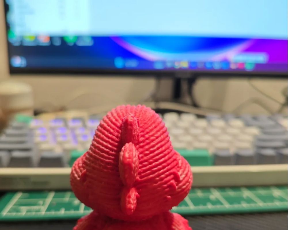 Super cute knitted Yoshi dinosaur