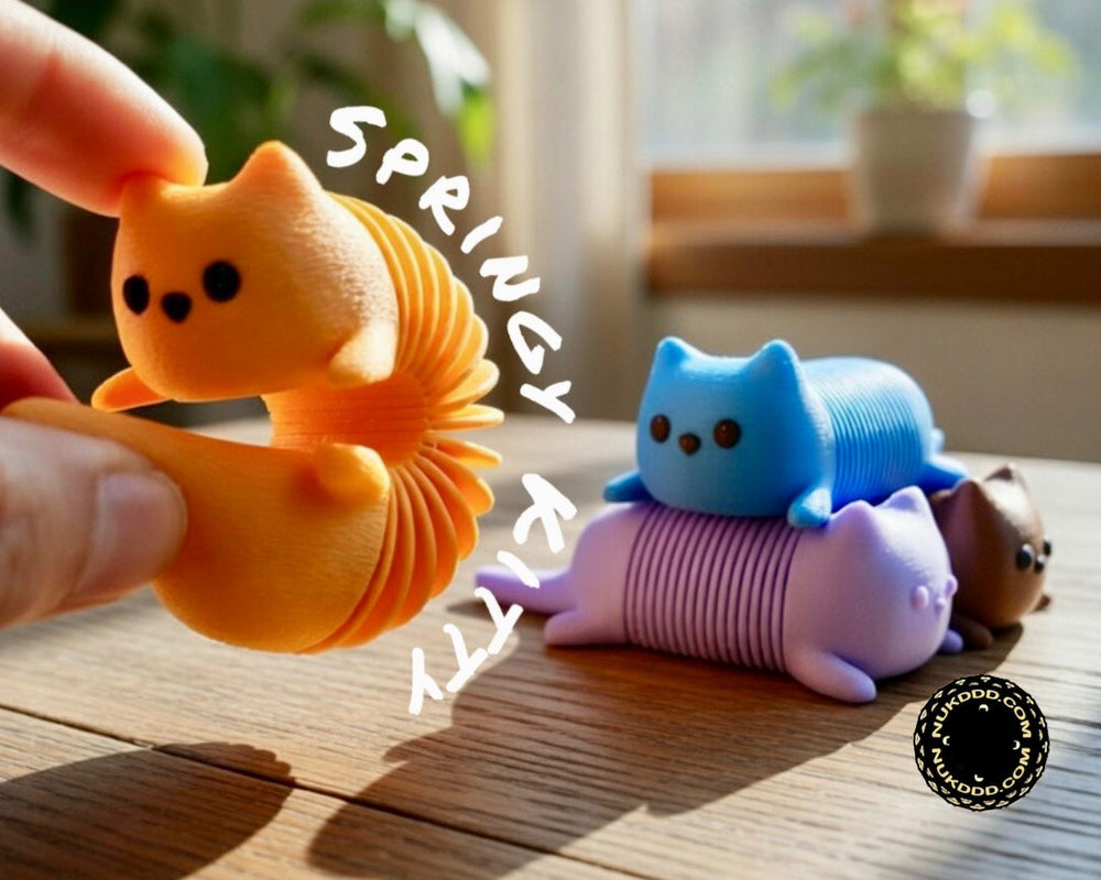 Springy Kitty Flexi Fidget