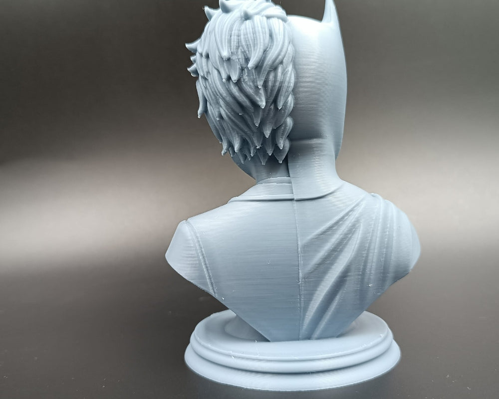 Dual-Face Hero vs Villain - Batman and Joker Bust