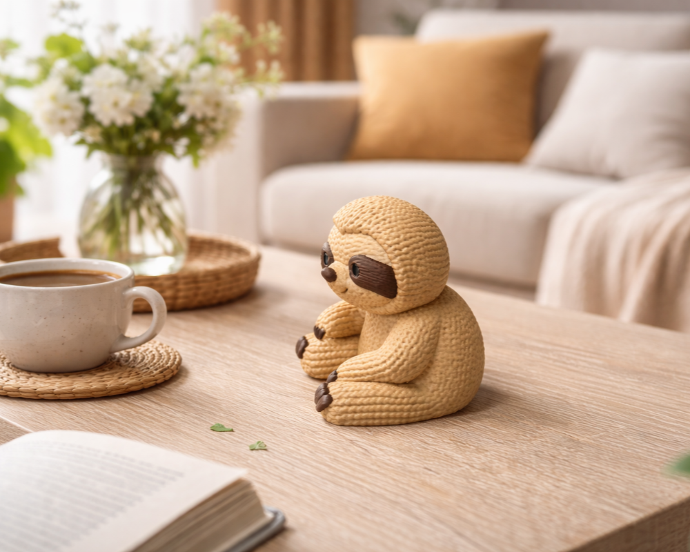 Knitted Sloth