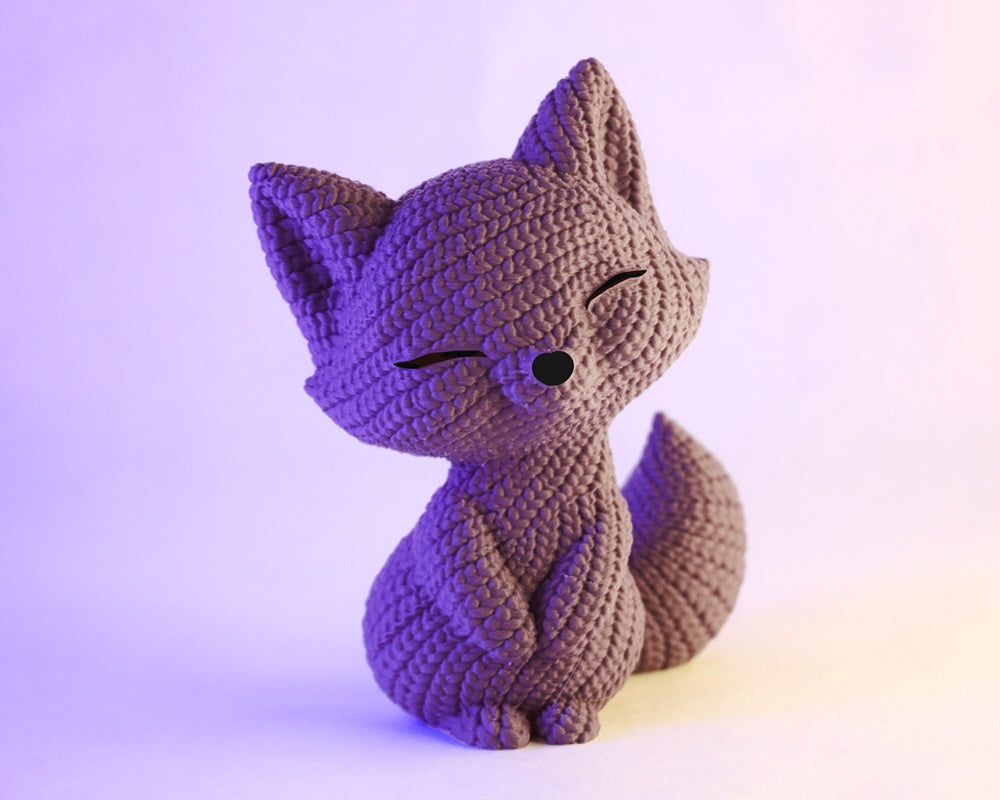 Knitted Cute Fox