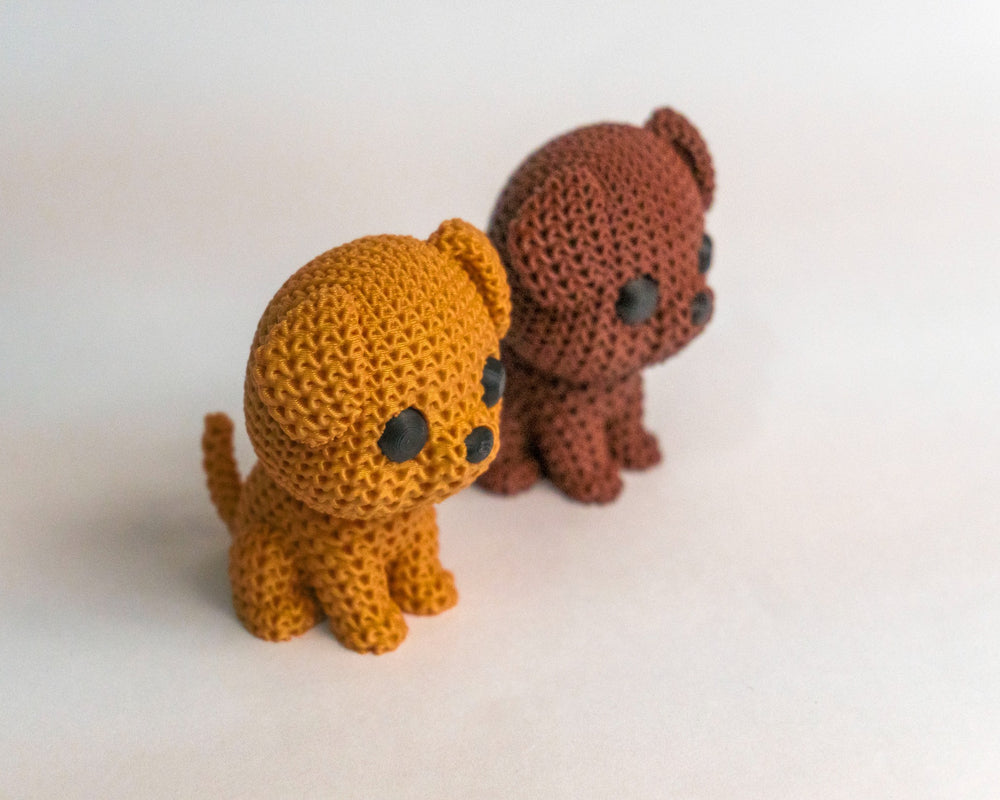 Knitted Puppy