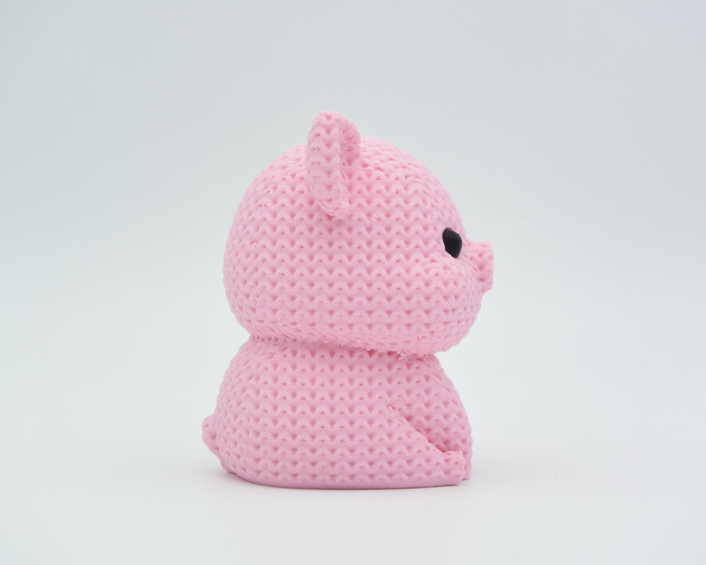 Knitted Pig