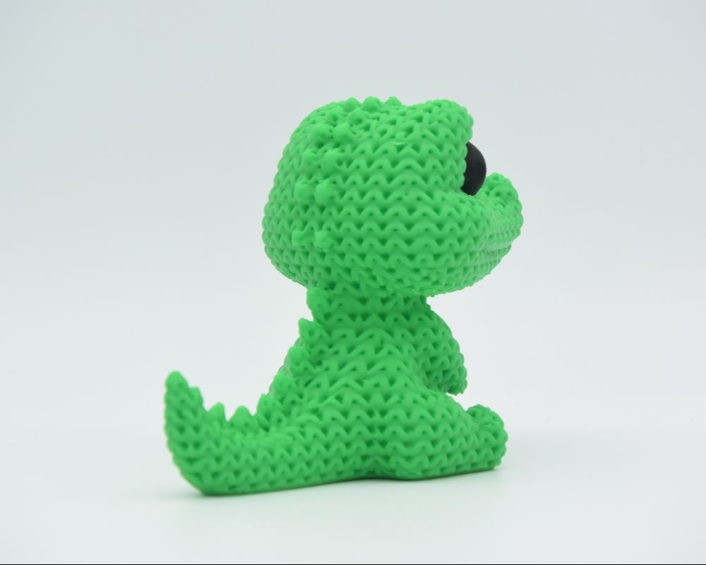 Knitted Crocodile
