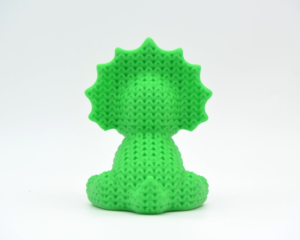 Knitted Triceratops Dinosaur