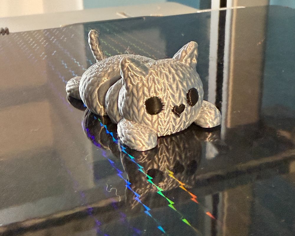 Flexi Knitted Kitty