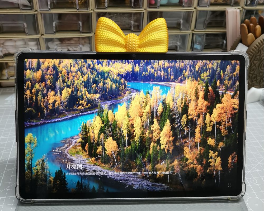 Knitted Bow Ornament