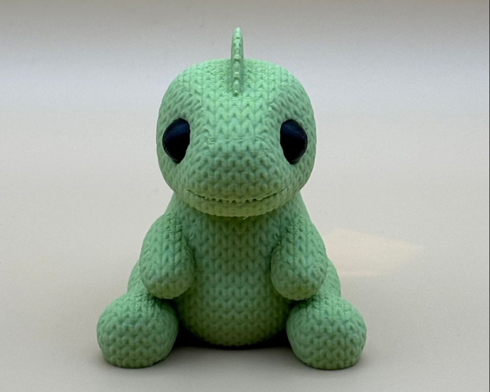 Knitted Baby Dino