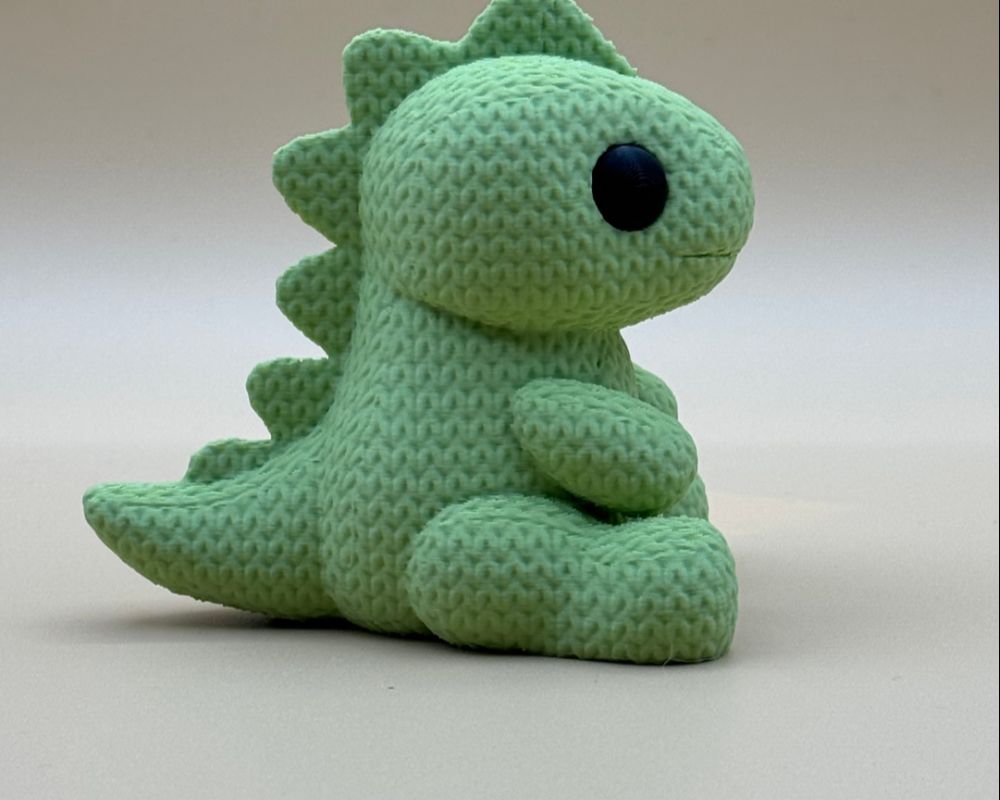 Knitted Baby Dino