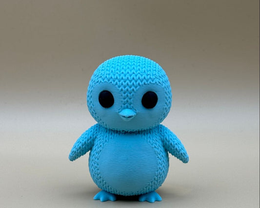 Cute Knitted Penguin