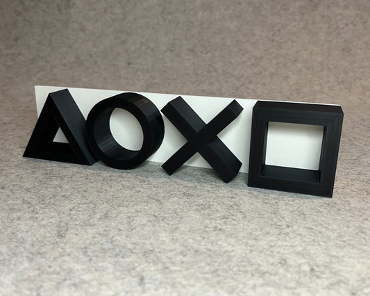 PlayStation PS5 symbols decoration