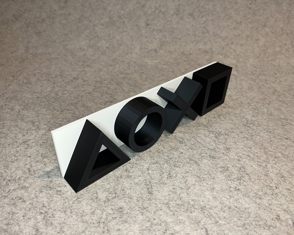 PlayStation PS5 symbols decoration