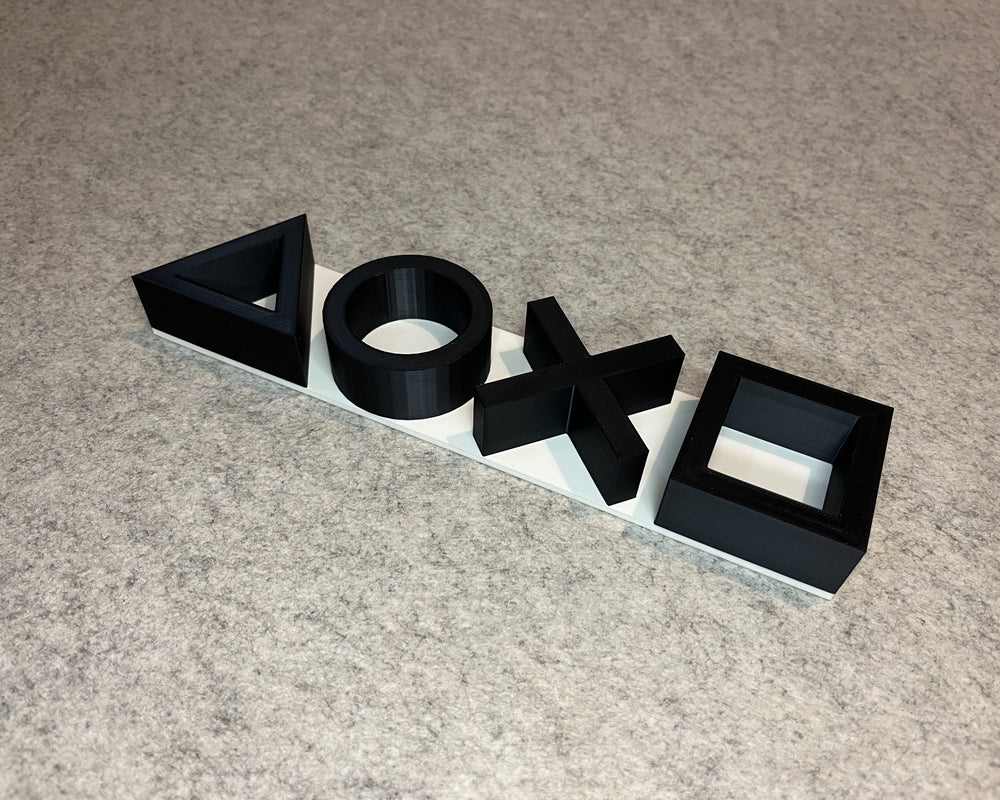 PlayStation PS5 symbols decoration