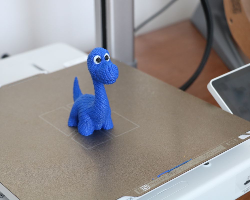 Knitted Cute Dinosaur