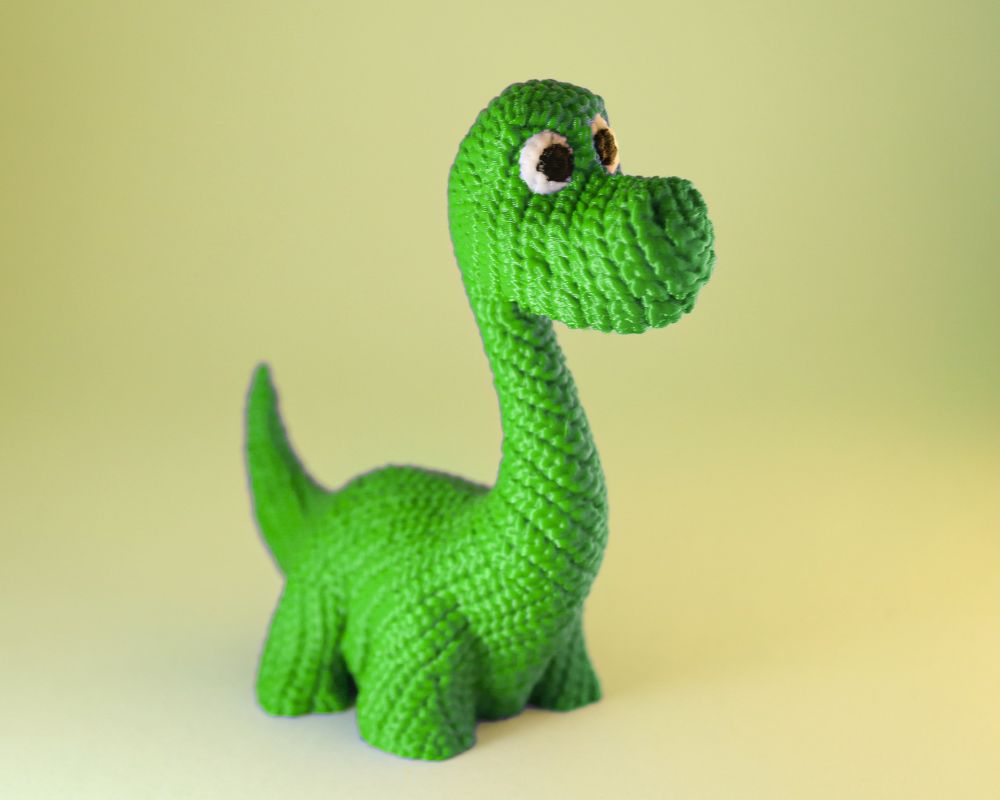 Knitted Cute Dinosaur