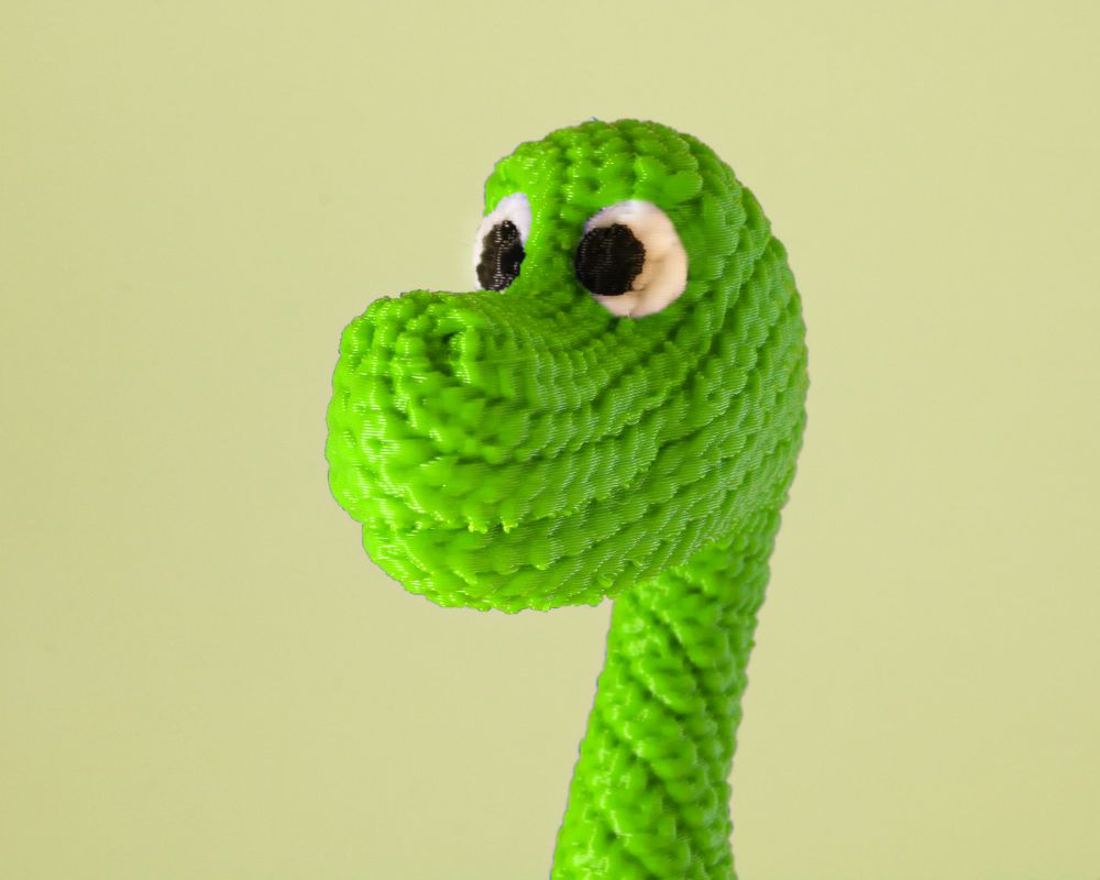 Knitted Cute Dinosaur