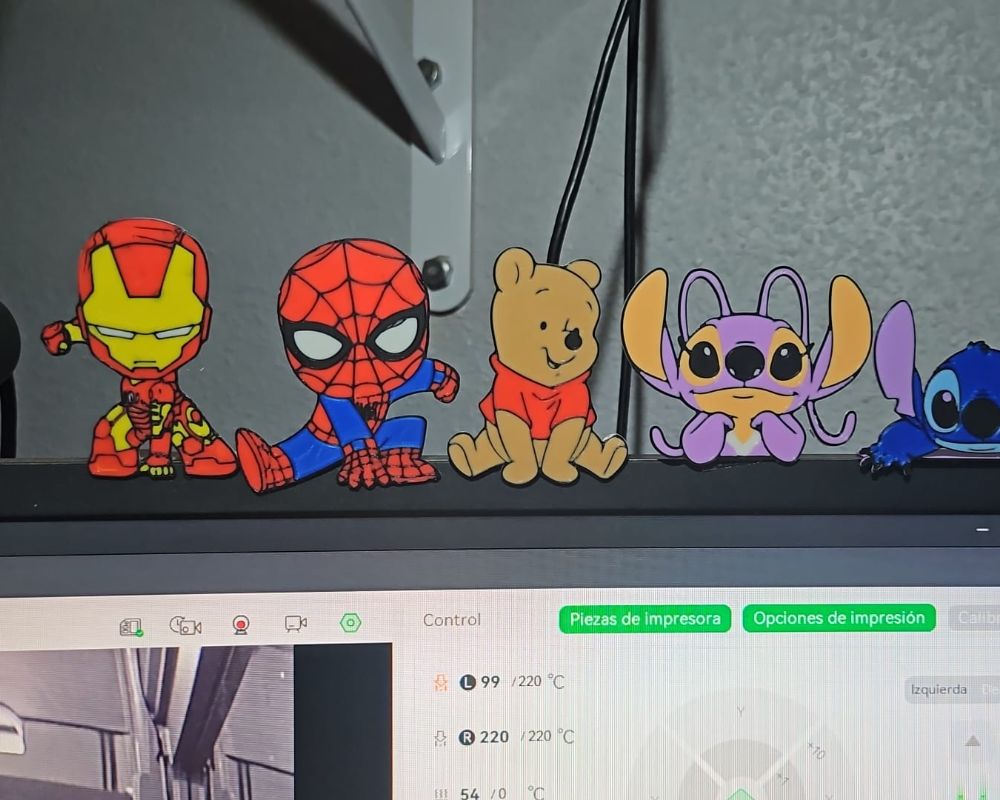 Spiderman - monitor ornament