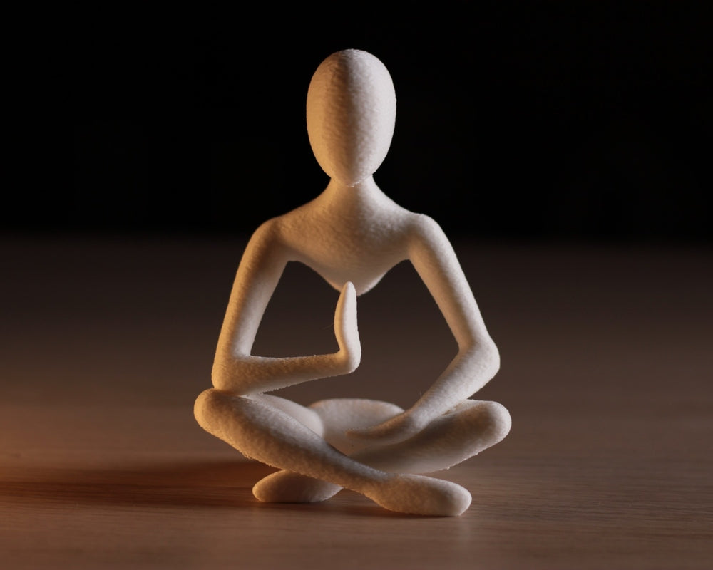 Celestial Resonance Meditation Sculpture in MidAir
