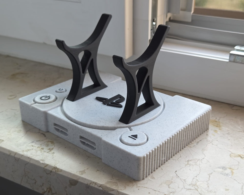 PS5 Controller Stand - PS1 Design 3D
