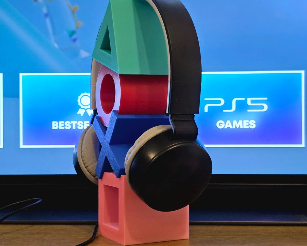 PlayStation Symbols Headset Headphone Holder