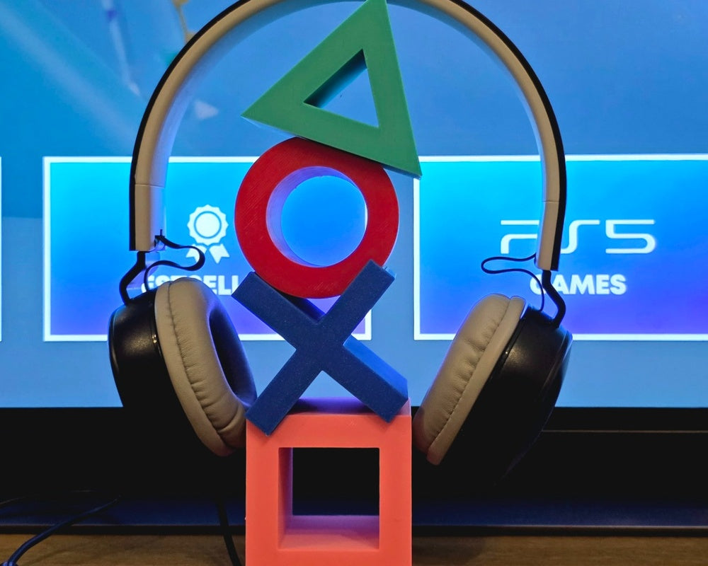 PlayStation Symbols Headset Headphone Holder