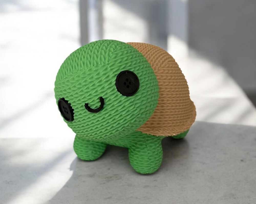 Cute Knitted Turtle