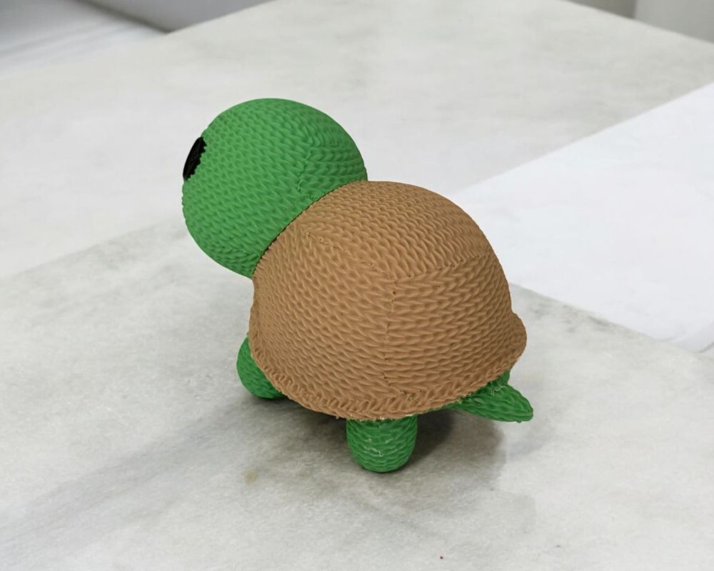 Cute Knitted Turtle