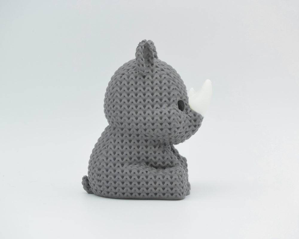 Knitted Rhino