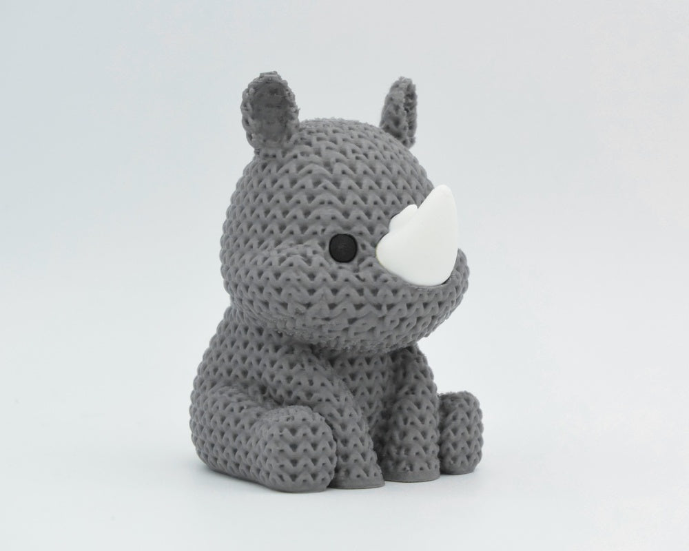 Knitted Rhino