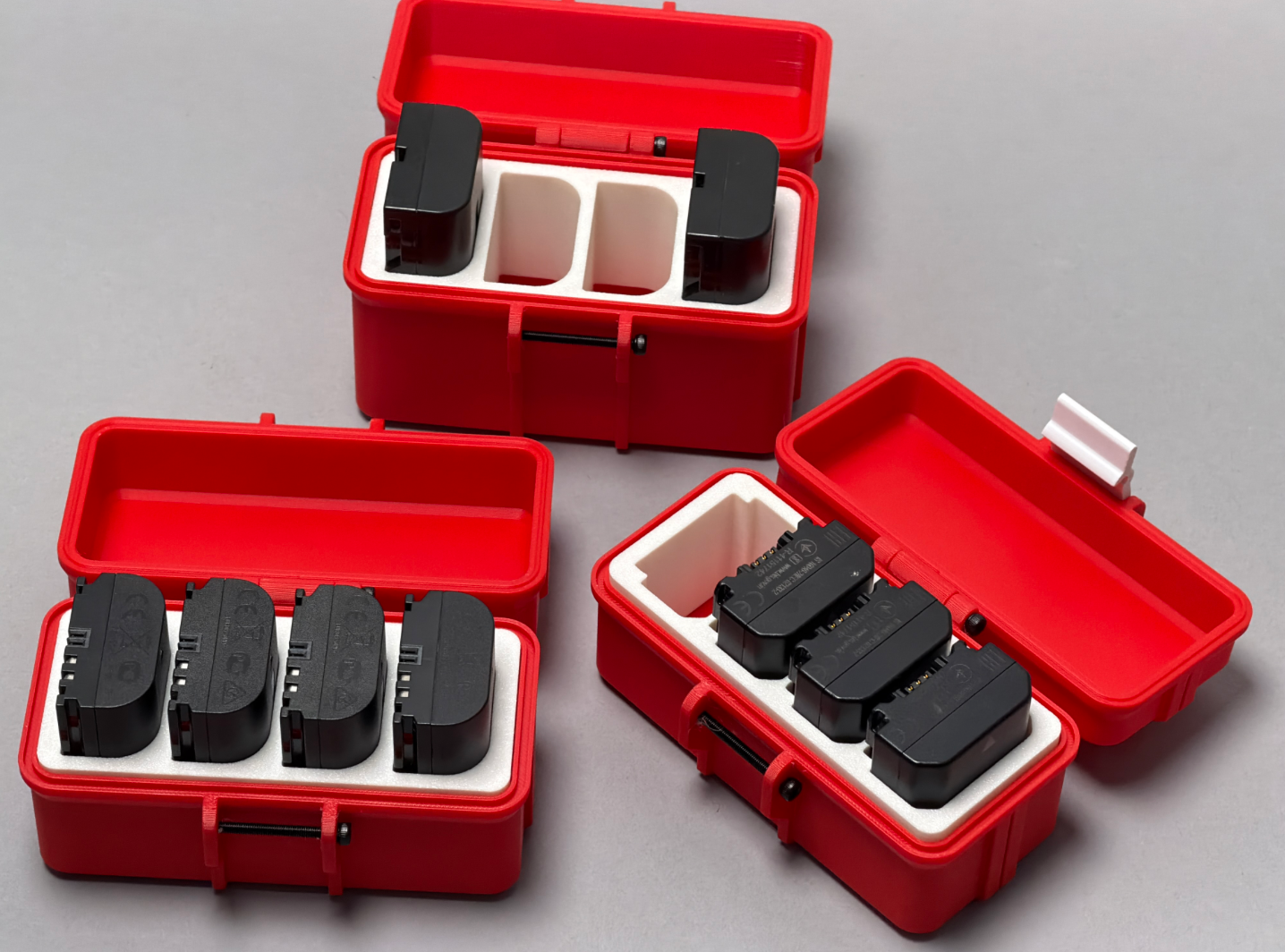 Camera Battery Latch Box
