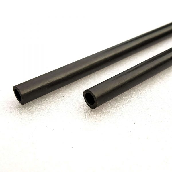 3x2x1000mm CF Tube (2Pcs) Carbon Fiber / Fibre Pultruded Tube